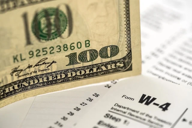 IRS form w4 withholding certificate 640