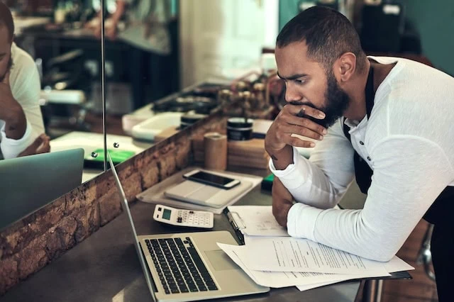 business owner taxes laptop forms calculator 640