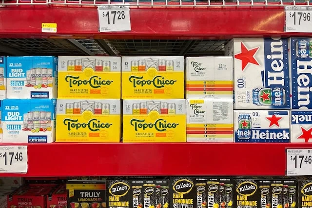 costco grocery shelf price bud topo heineken 640