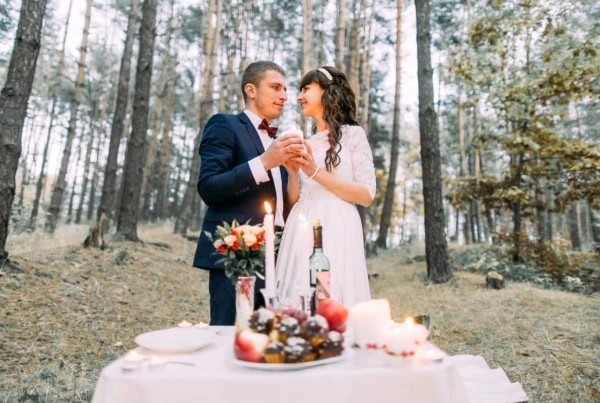 fancy budget wedding forest 1200
