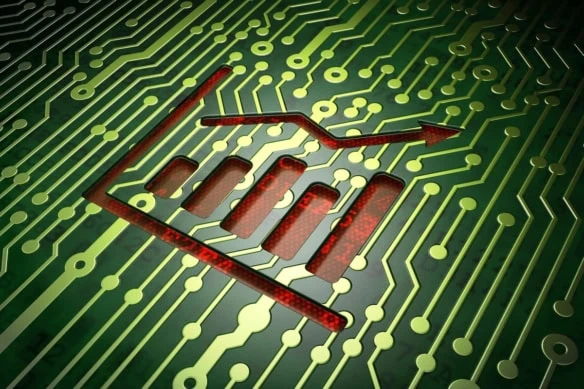 Buy 'The Future': 5 Tech Stock ETFs You Should Own 1 tech etfs graph stocks circuit board 1200