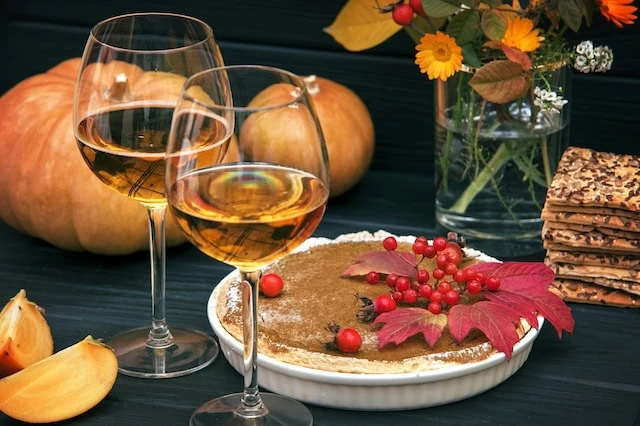 trader joes pumpkin spice wine chardonnay 640