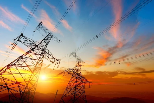 utility etfs power lines grid sunset 640